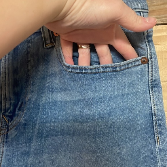 American Eagle size 30x30 relaxed straight next level flex medium wash jeans - Picture 3 of 13
